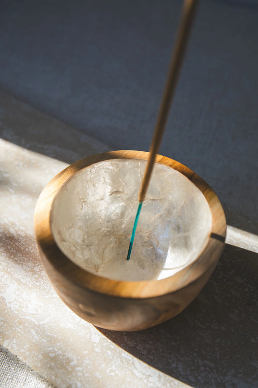 Mini Organic Teak Incense Bowl by Holy Smoke - image 2