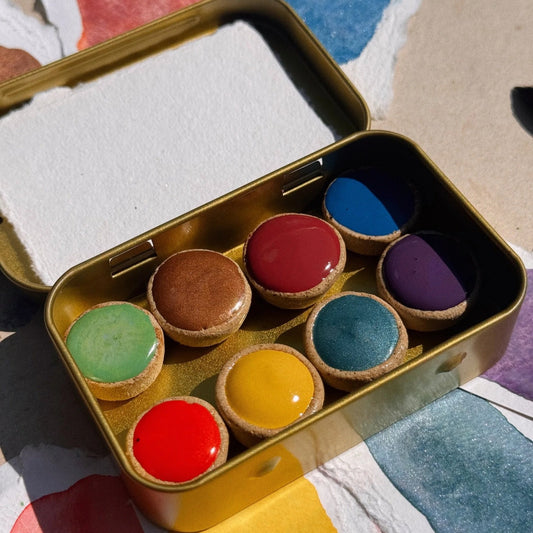 Mindful Play Palette by Ruco Paints - detail