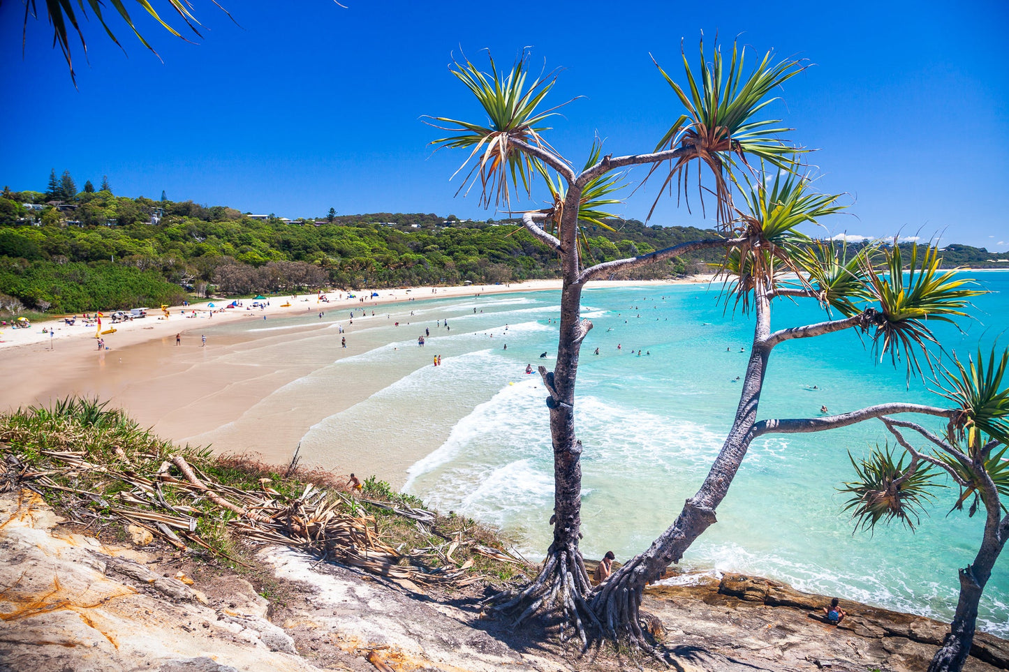 Cylinder Days - blue water and open sky at Cylinder Beach, North Stradbroke Island