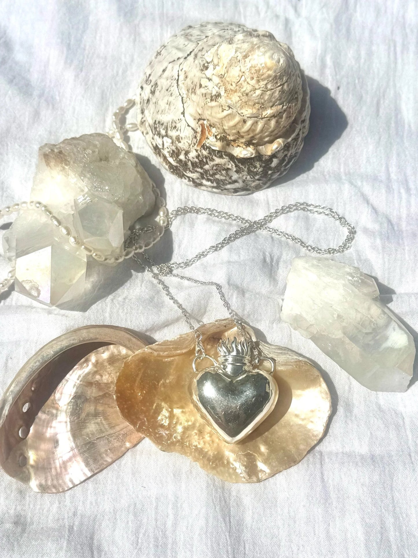 The Sacred Heart Vessel necklace