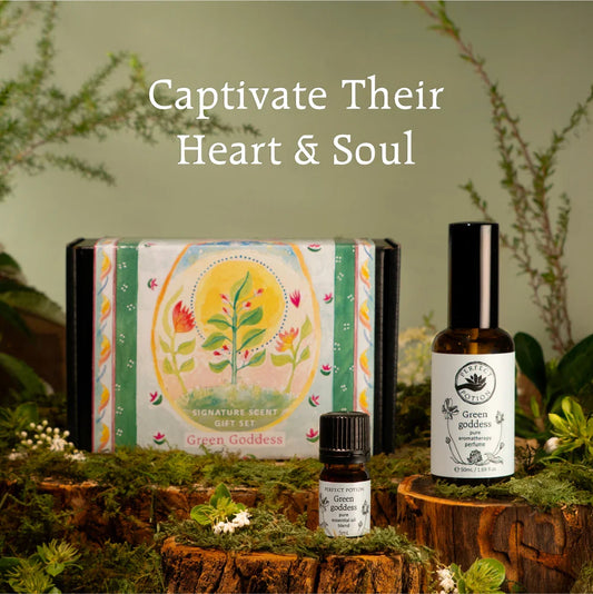 Green Goddess Signature Scent Gift Set by Perfect Potion