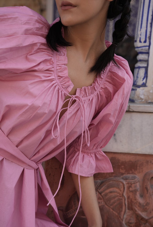 Britta Dress Candy Pink