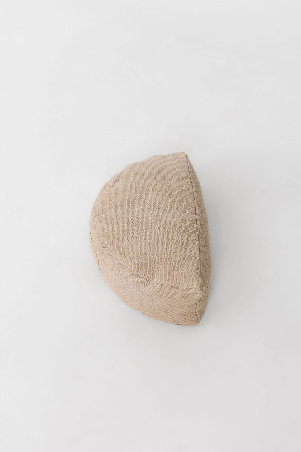 Zafu meditation seat in studio