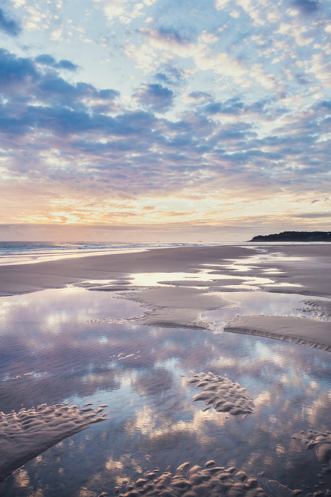 Puddles fine art print, alternate view