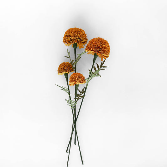 Handmade Paper Flower - Marigold by Craft Boat - image 2