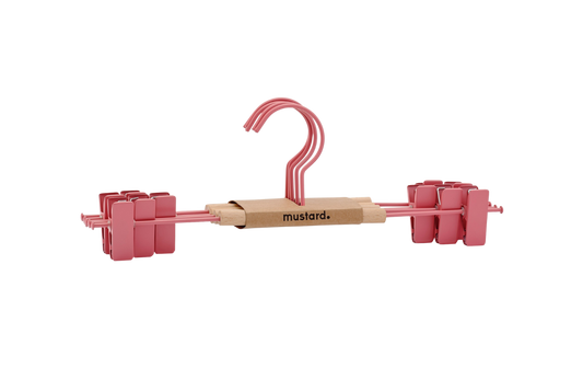 The Adult Clip Hangers in Berry