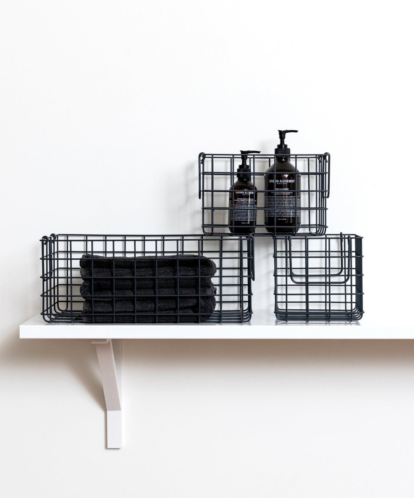 The Baskets in Slate — lifestyle