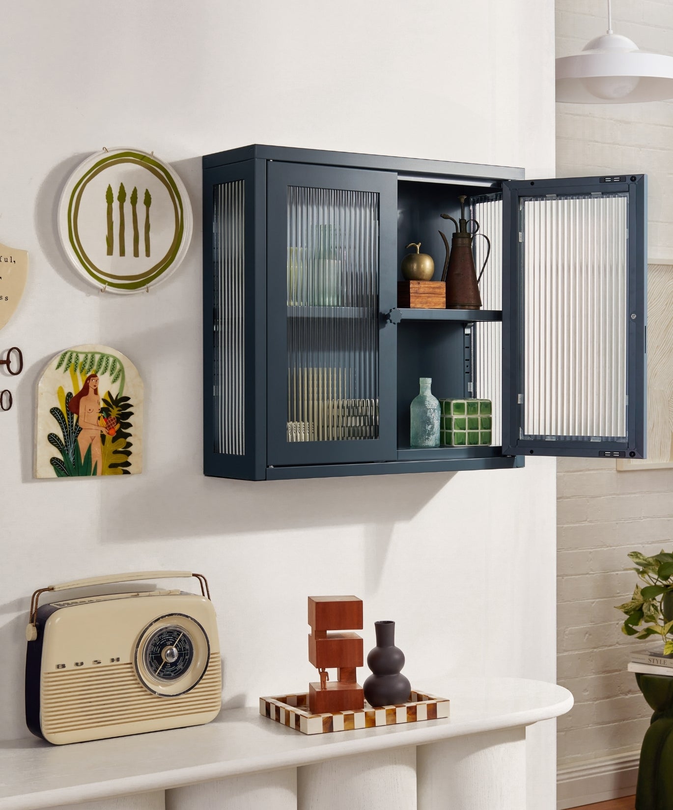 The Kit Wall Cabinet in Slate — lifestyle 5