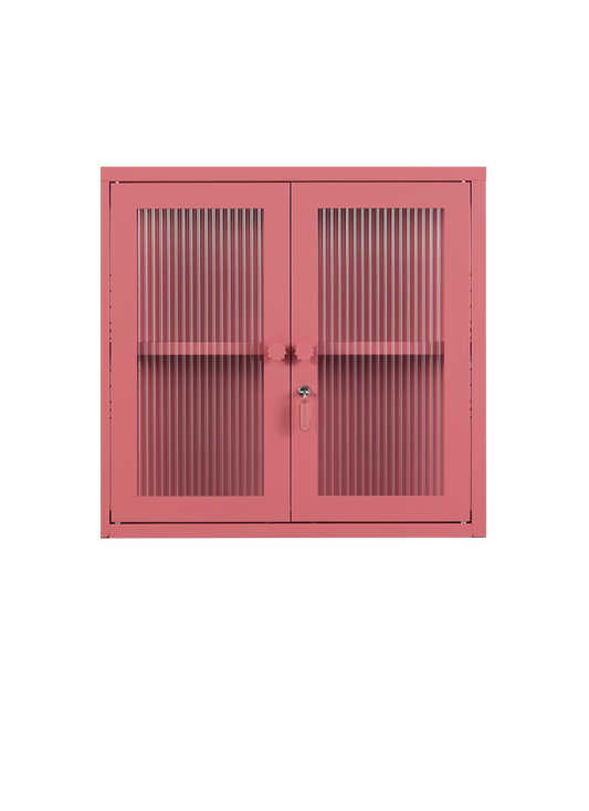 The Kit Wall Cabinet in Berry
