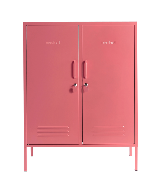 The Midi Locker in Berry