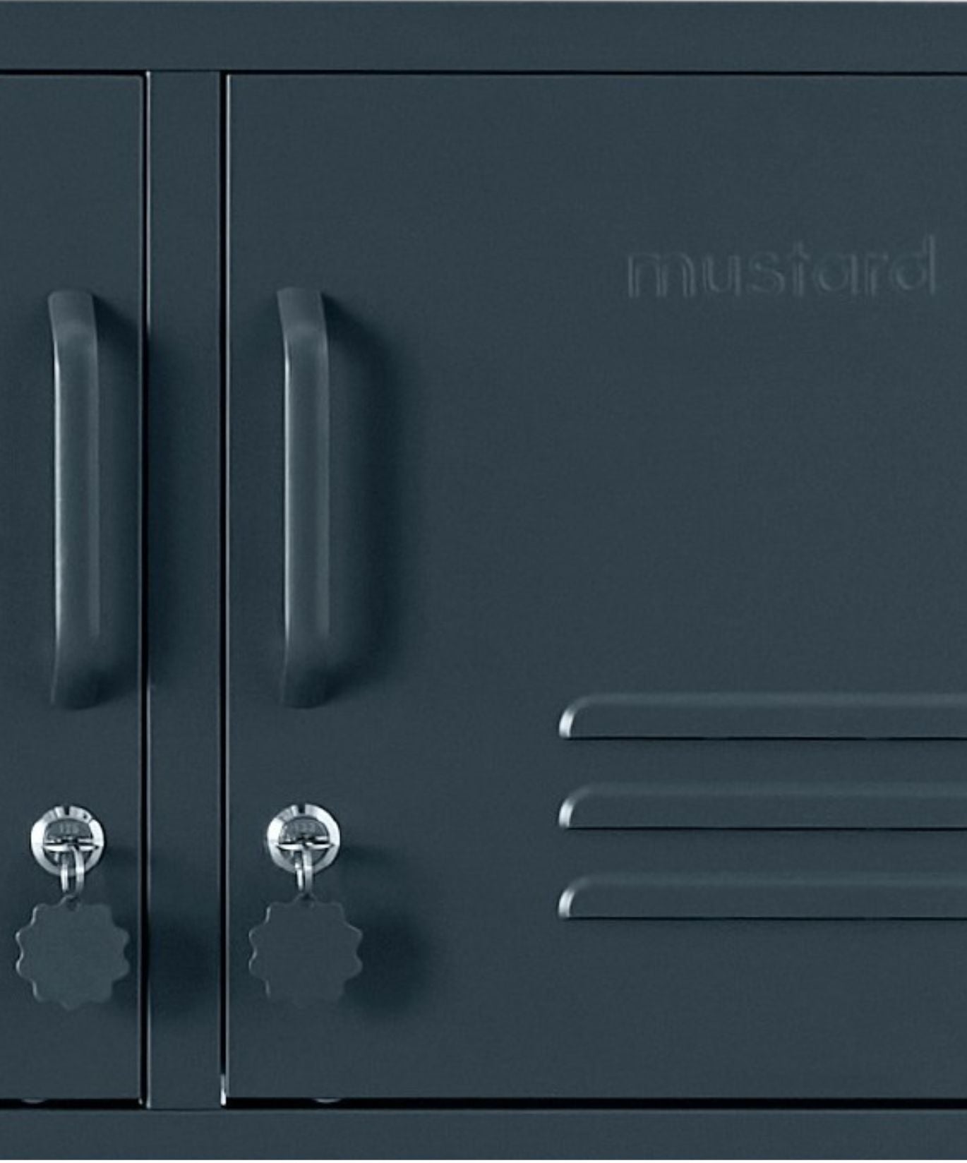 The Standard Locker in Slate — close-up