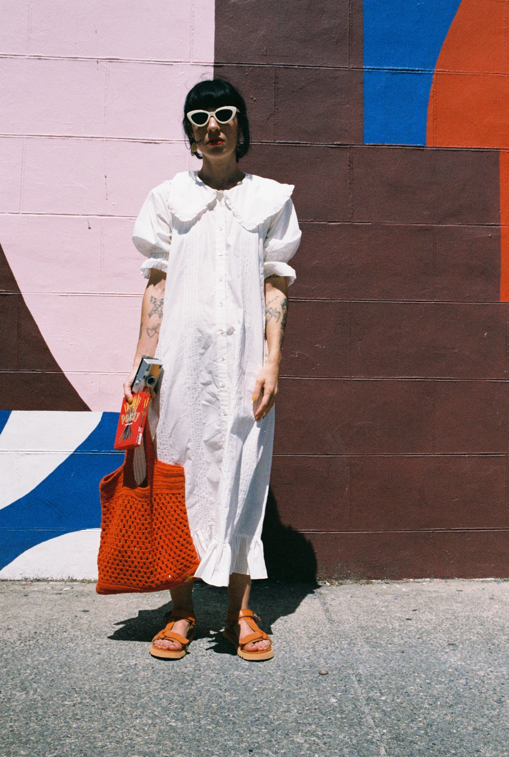 Stevie Dress White