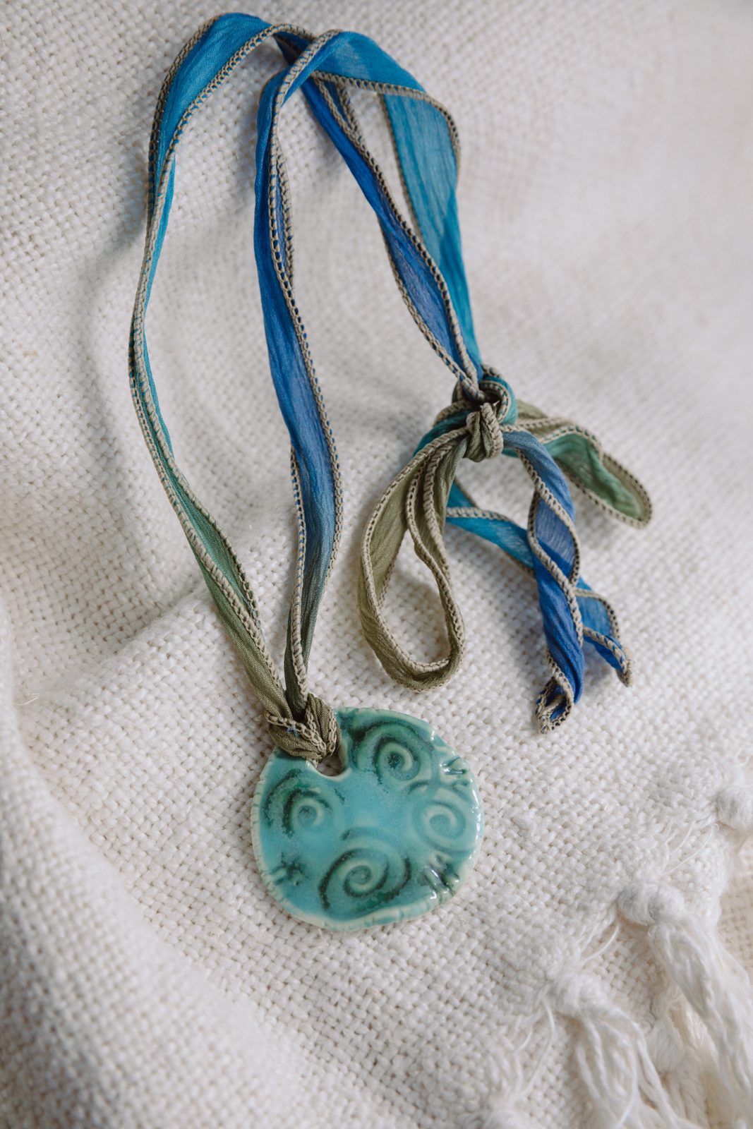 Gindi Girl Rockpool Ceramic Necklace