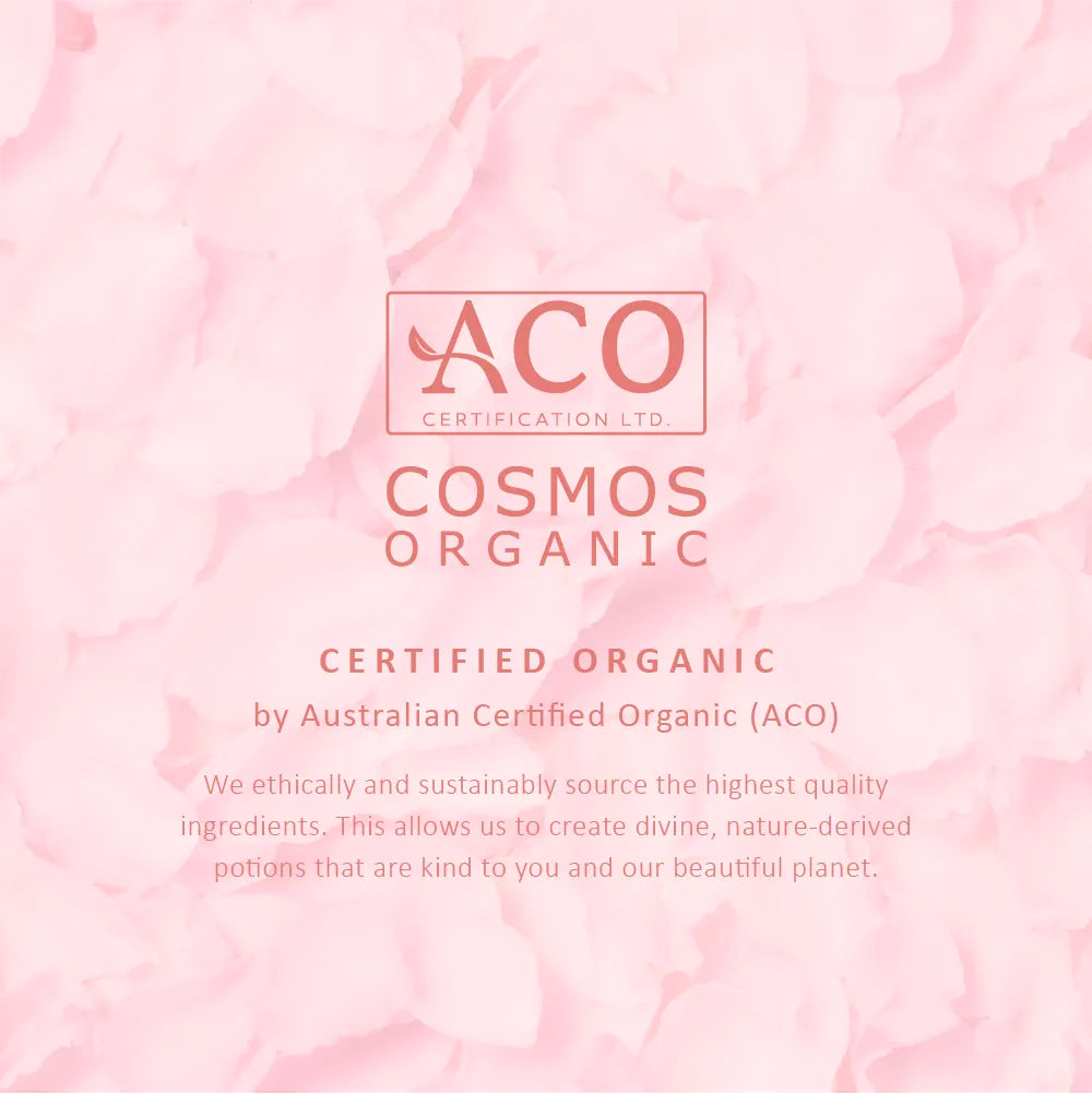 Rose Dew Jelly Mask certified organic by Perfect Potion