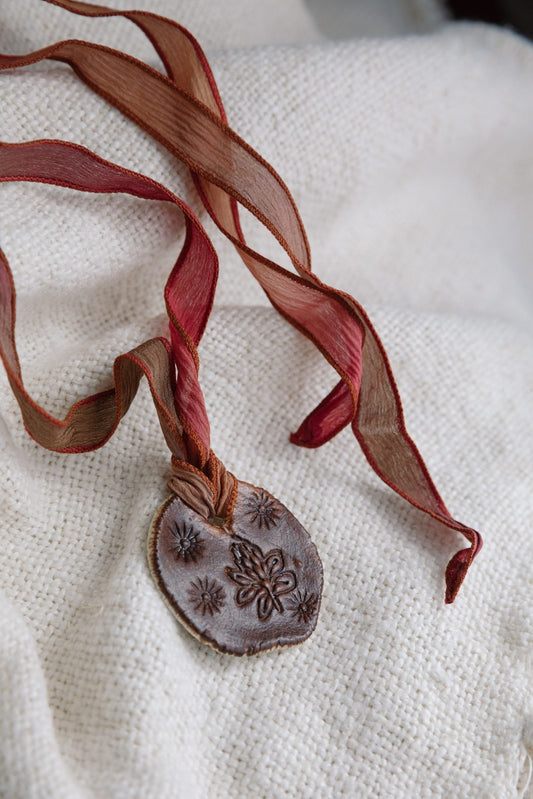 Gindi Girl Ember Ceramic Necklace