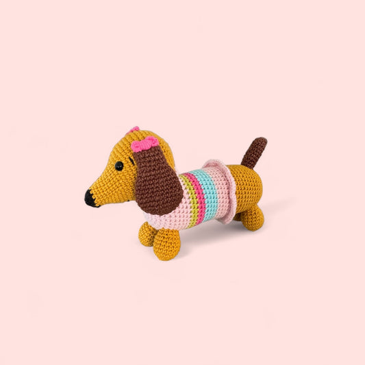 Dachshund Dog Toy by Little Cotton Ears - image 2