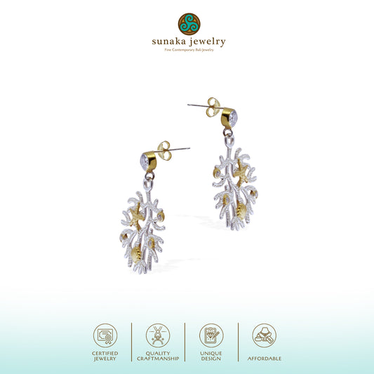 Sunaka Coral Reef earrings