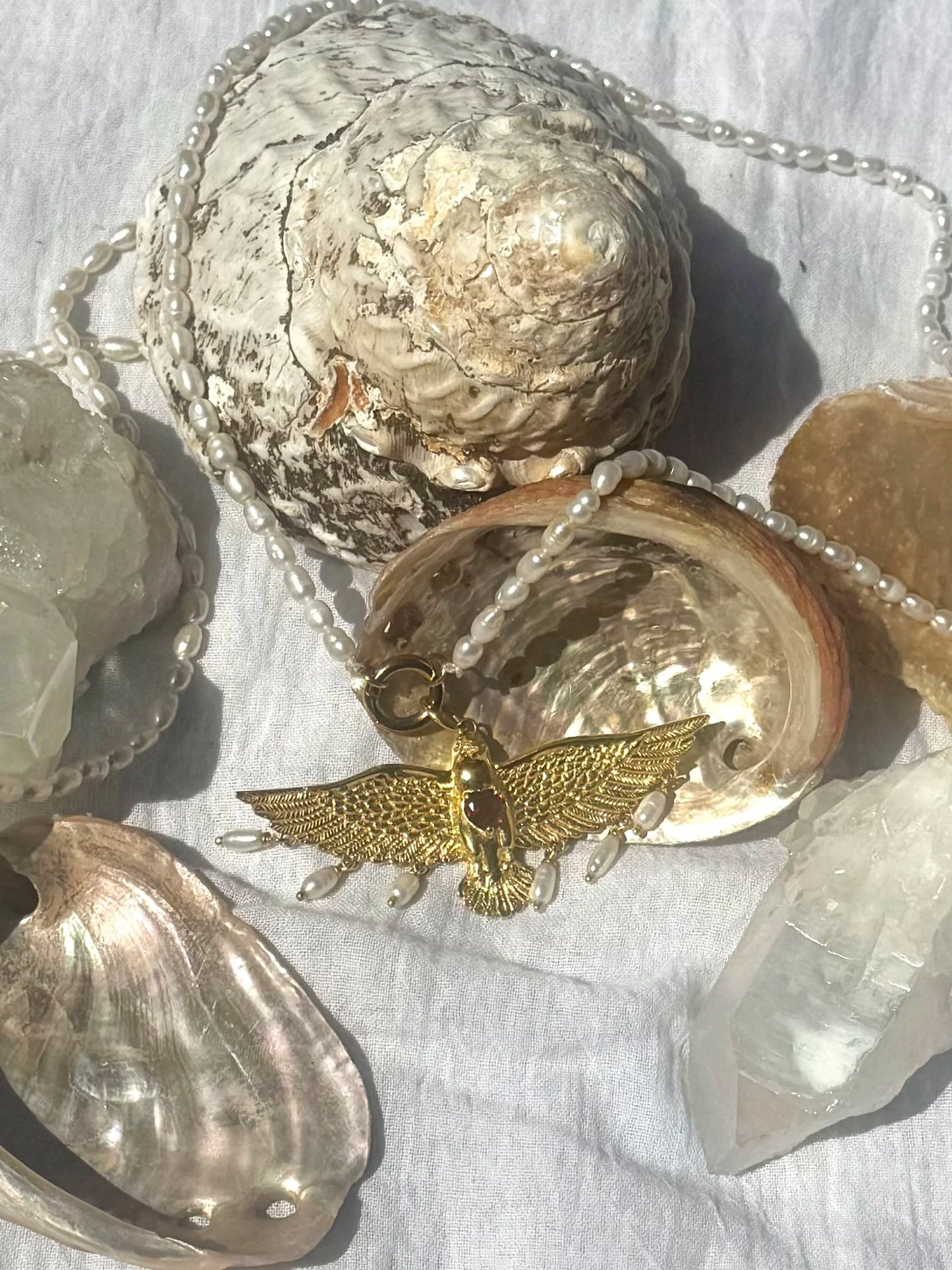 The Radiant Dove Pendant