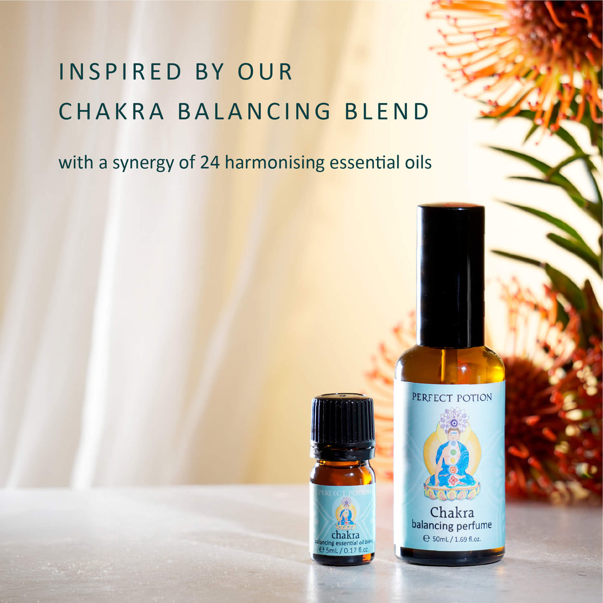 Chakra Balancing Natural Perfume by Perfect Potion