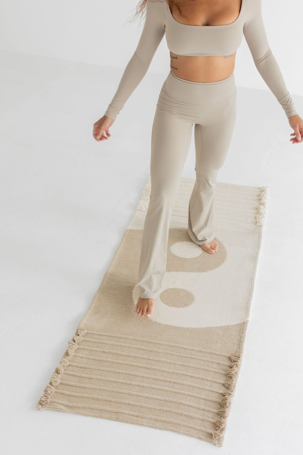 Yin-Yang Clay mat detail