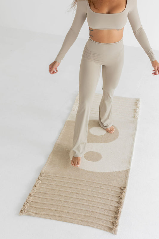 Yin-Yang Clay mat detail