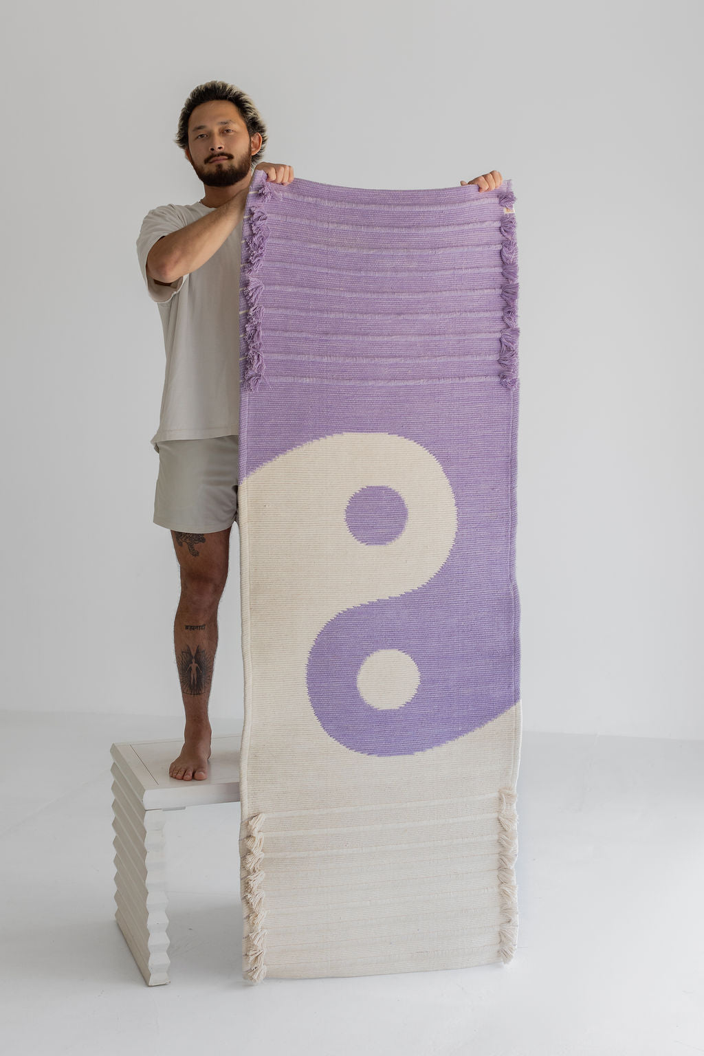 Yin-Yang Amethyst mat lifestyle
