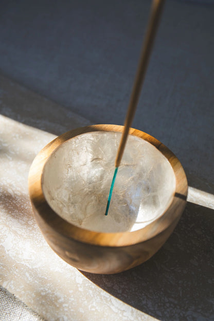 Mini Organic Teak Incense Bowl by Holy Smoke - image 2