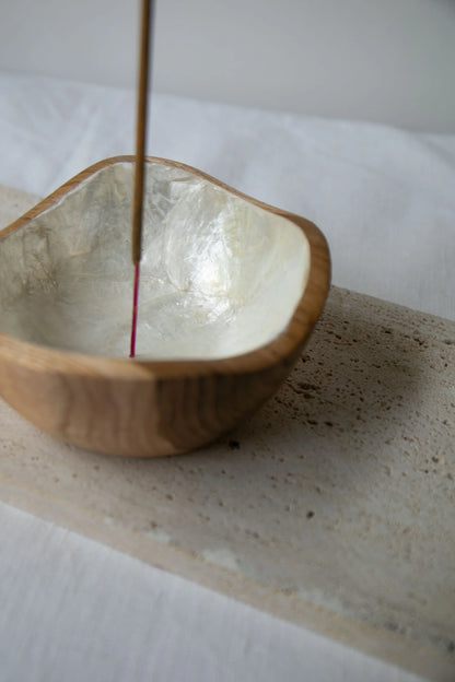 Organic Teak Incense Bowl by Holy Smoke - image 2