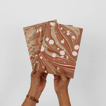 Artist's Marbled Gilded Journal by Craft Boat - image 5