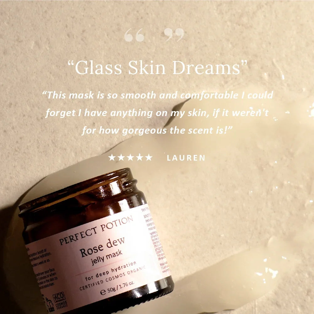 Rose Dew Jelly Mask review by Perfect Potion