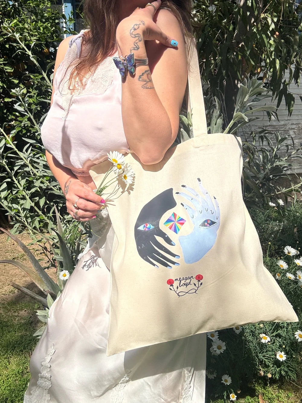 Equilibrium Cotton Tote by Meagan Boyd