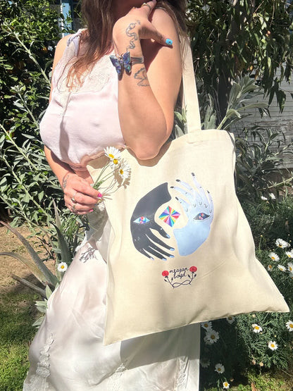 Equilibrium Cotton Tote by Meagan Boyd