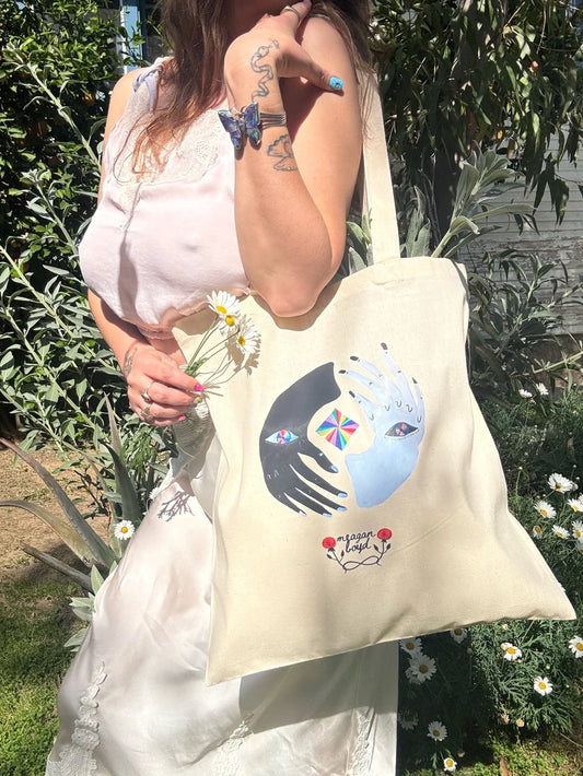 Equilibrium Cotton Tote by Meagan Boyd