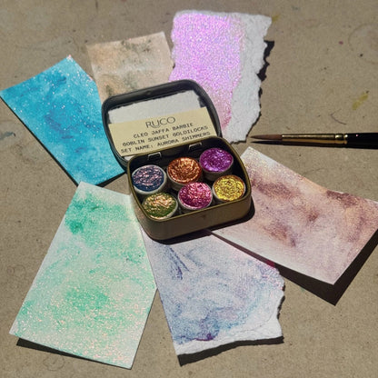 Aurora Shimmer Palette by Ruco Paints