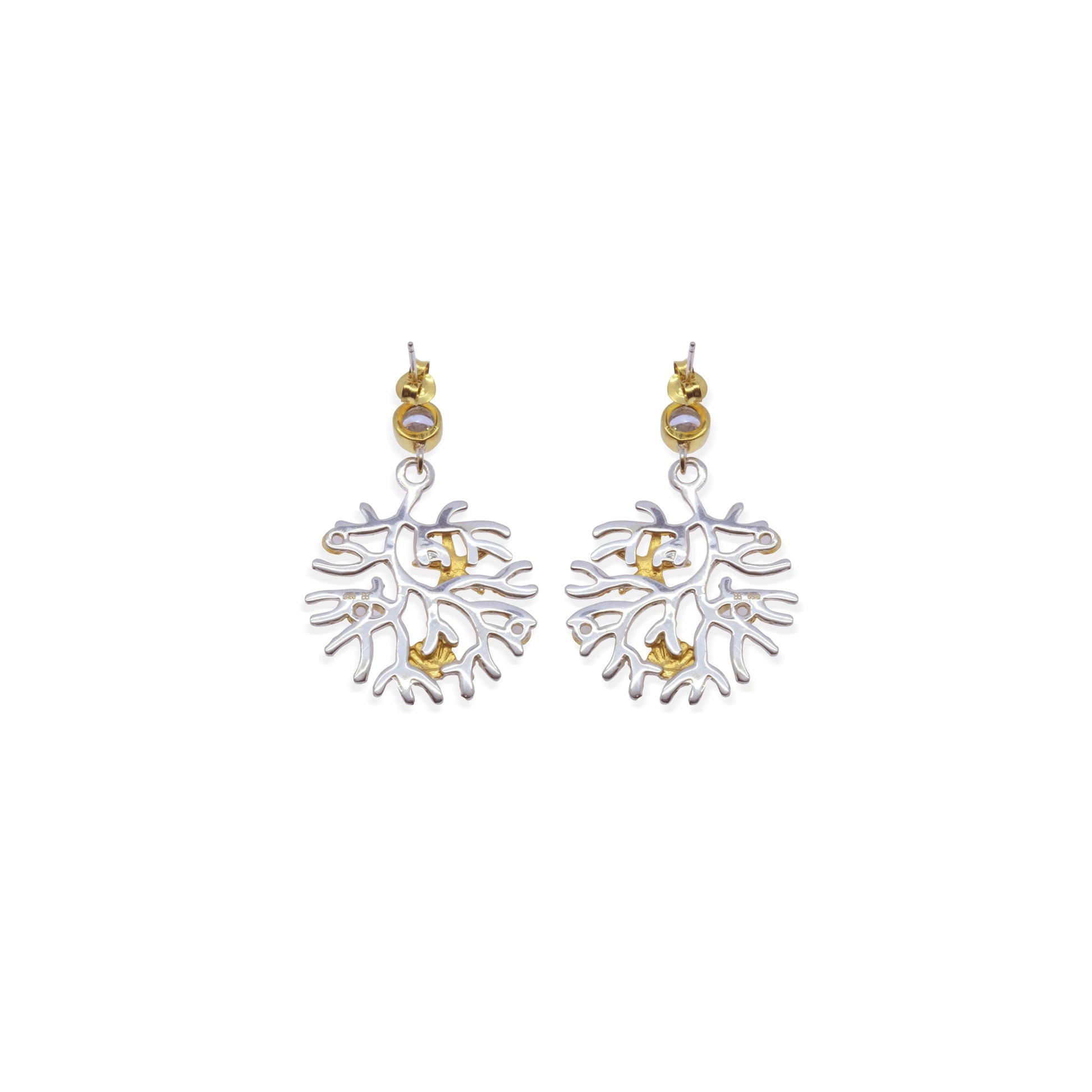 Sunaka Coral Reef earrings angle