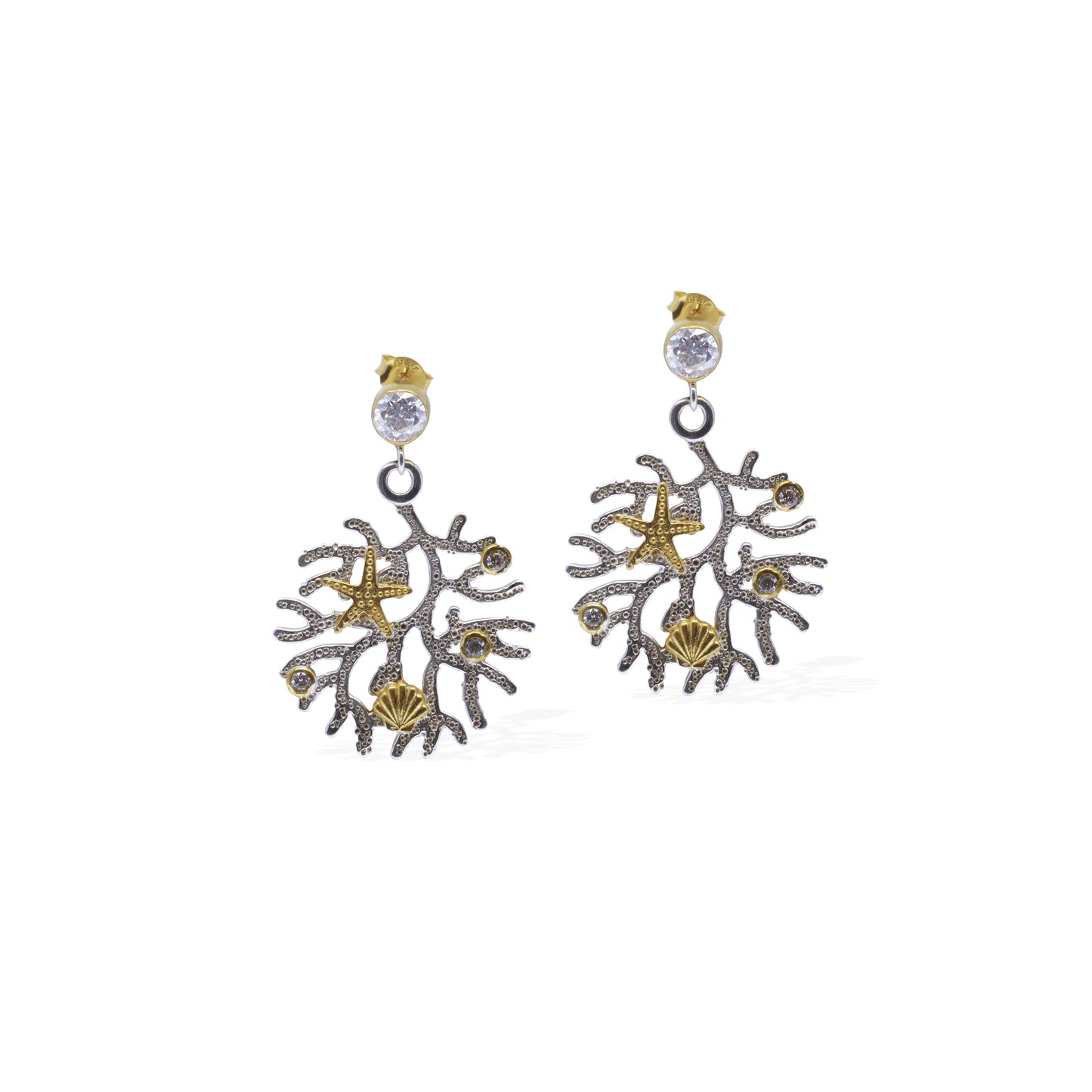 Sunaka Coral Reef earrings detail
