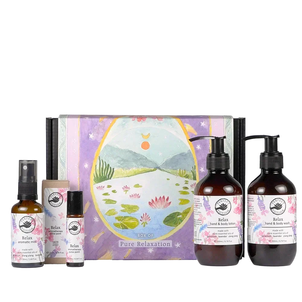 Box of Pure Relaxation gift box by Perfect Potion