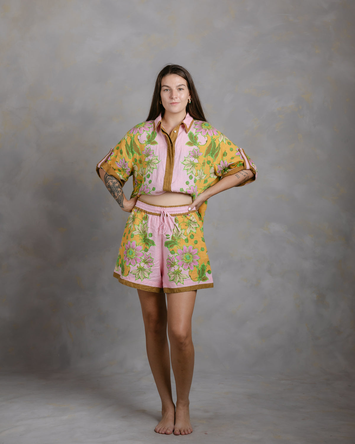 Alémais Winnie Shirt and Shorts Set - Preloved, Rare Find