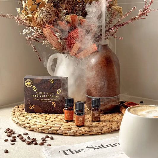 Café Essential Oil Collection by Perfect Potion