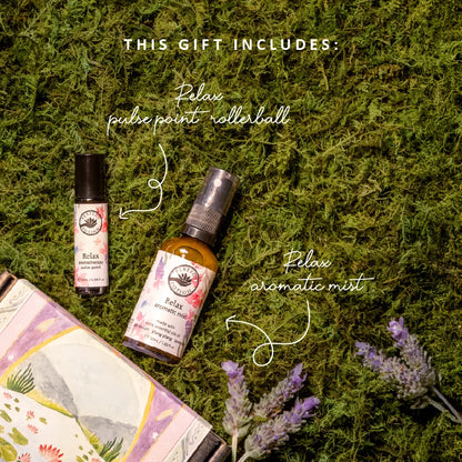 Little Box of Calm gift pack contents by Perfect Potion