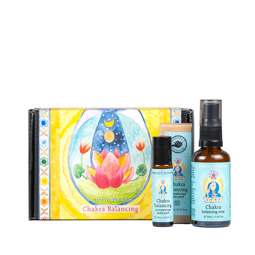 Little Box of Chakra Balancing gift pack by Perfect Potion