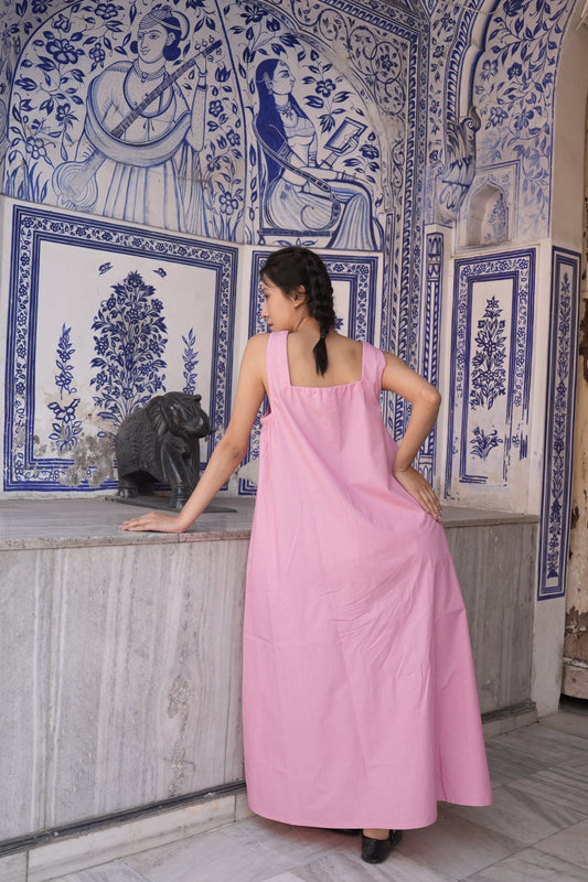 Asa Dress Candy Pink