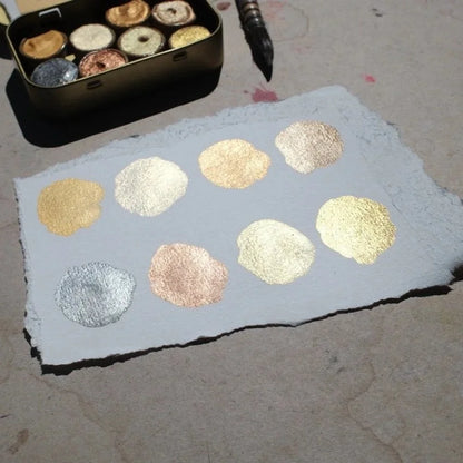 Golden Glow Shimmer Set by Ruco Paints