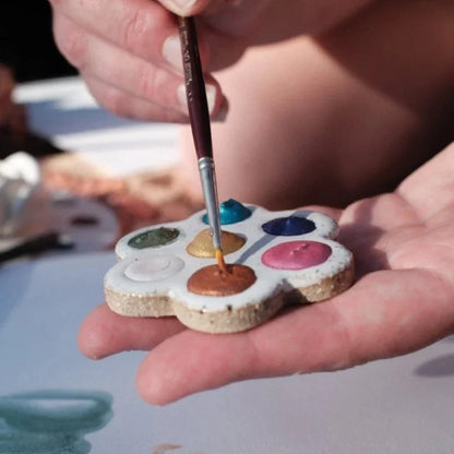 Flower Power Shimmer Palette by Ruco Paints