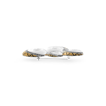 Sunaka Keong Emas brooch