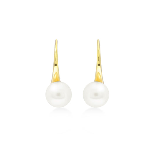 Sunaka Lumine Pearl hook earrings detail