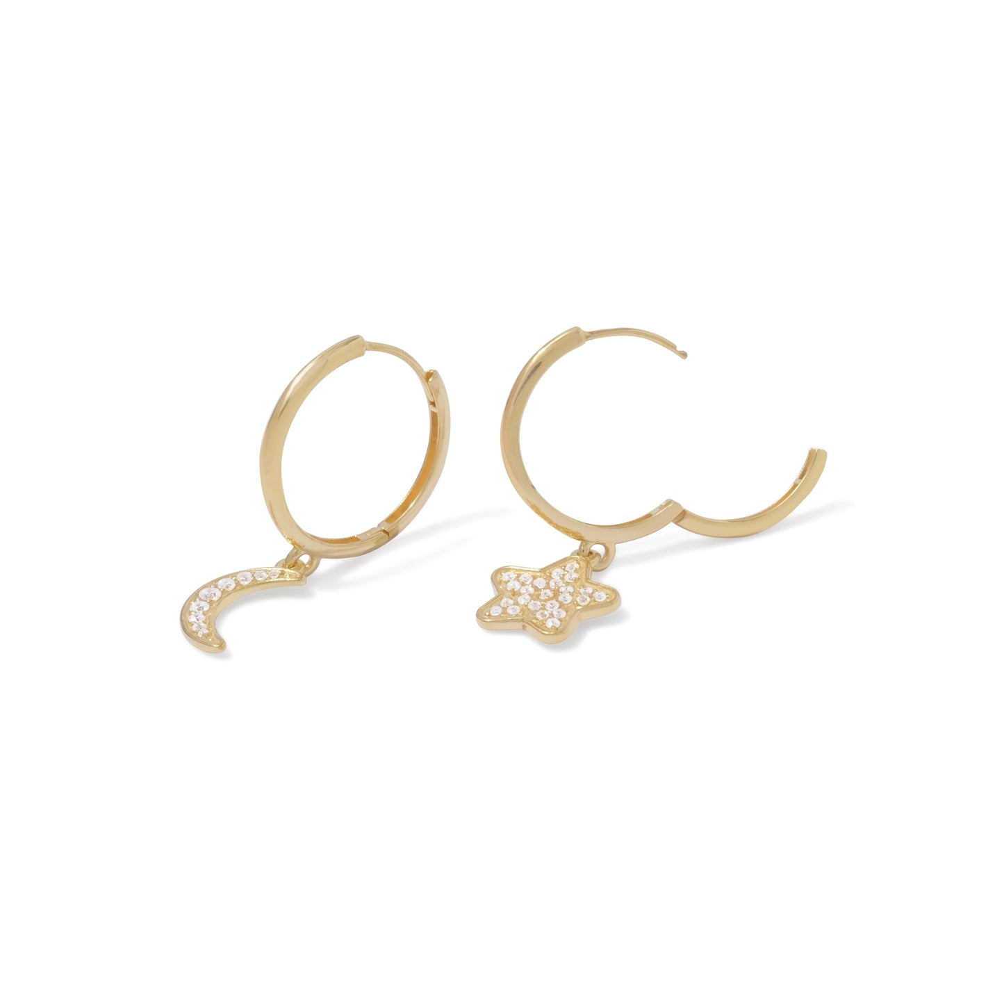 Sunaka Selene hoop earrings