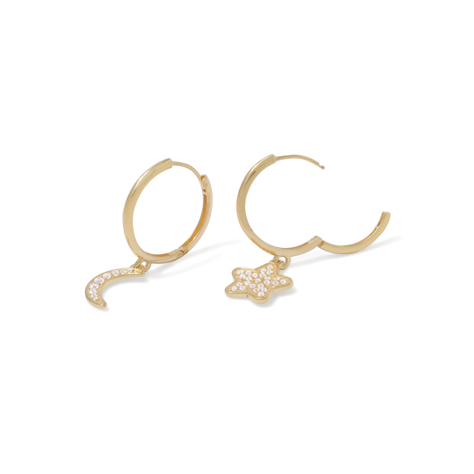 Sunaka Selene hoop earrings