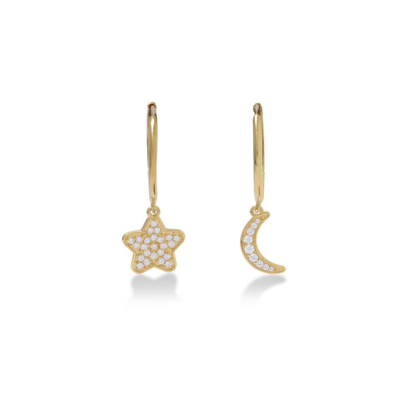 Sunaka Selene hoop earrings detail