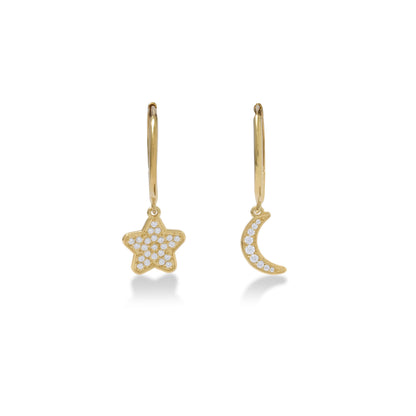 Sunaka Selene hoop earrings detail